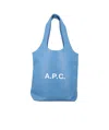 Apc A.p.c. Ninon Small Tote Bag In Blue