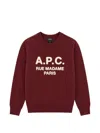 A.p.c. Logo Sweater In Multi