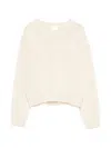 A.p.c. A. P.c. Logo Sweater In Neutral