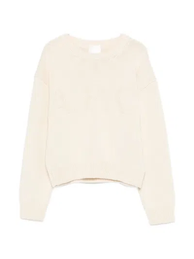 Apc A. P.c. Logo Sweater In Neutral