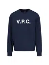 Apc A.p.c. Sweaters In Blue