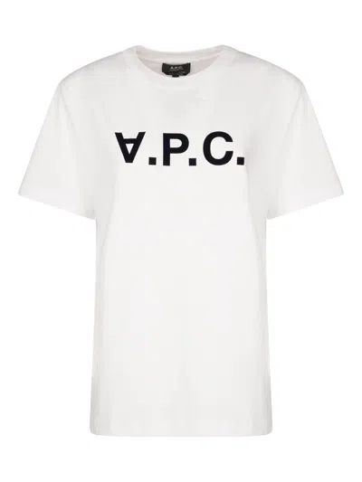 APC A.P.C. LOGO T-SHIRT CLOTHING