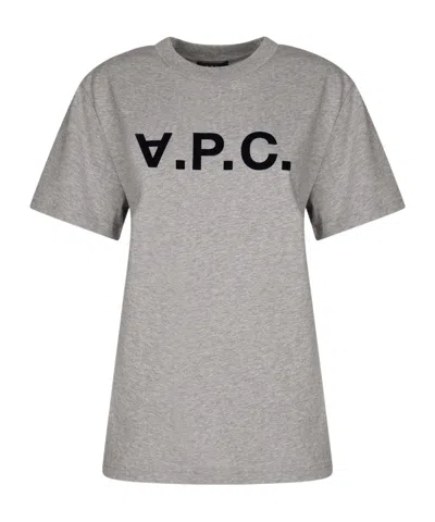 APC A.P.C. LOGO PRINTED CREWNECK T-SHIRT