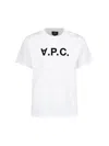 Apc A.p.c. Standard Grand Vpc Cotton T-shirt In White