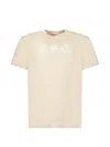 A.p.c. Organic Cotton T-shirt With Logo In White