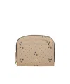 A.p.c. Logo Wallet In Nude