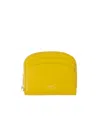 Apc Logo Wallet In Yellow