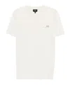 A.p.c. A. P.c. Logo-detail T-shirt In White