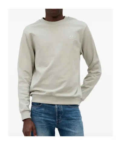 A.p.c. Logo-embroidered Sweatshirt In Multi