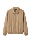 A.p.c. Logo-embroidered Zip-up Jacket In Multi