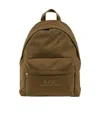 A.p.c. Logo-print Backpack In Blue