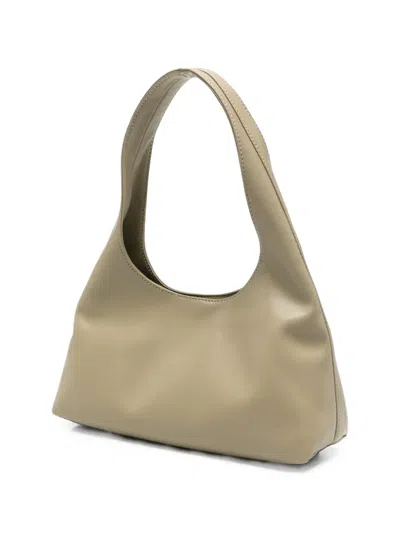 A.p.c. Logo-print Leather Tote Bag In Nude