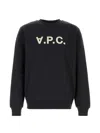 A.p.c. Logo-print Sweatshirt In Black