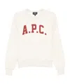 A.p.c. Logo-print Sweatshirt In White