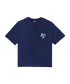 A.p.c. Logo-print T-shirt In Blue