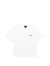 A.p.c. Logo-print T-shirt In White