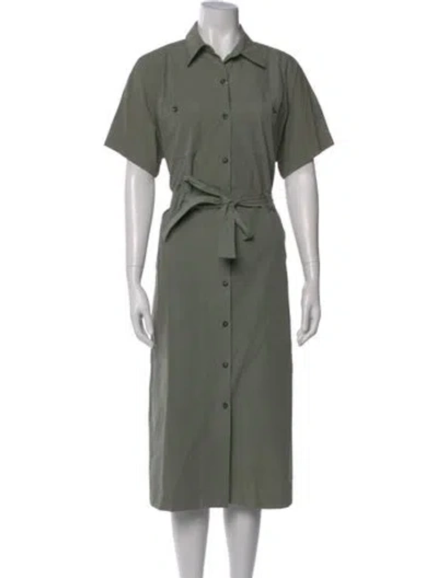 Pre-owned Apc Long Dress W/ Tags In Green