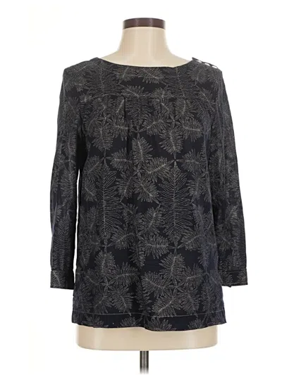 Pre-owned A.p.c. Long Sleeve Blouse In Black