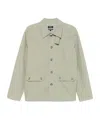 Apc Long Sleeve Casual Jacket In Gray