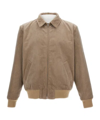 APC CORDUROY ZIP-FASTENING JACKET