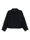 Apc Long-sleeve Jacket In Black