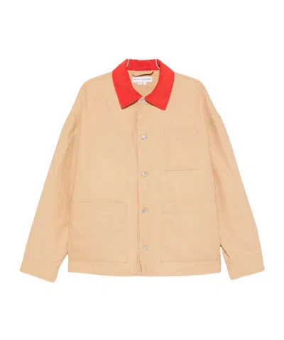 Apc Long Sleeve Jacket In Neutral