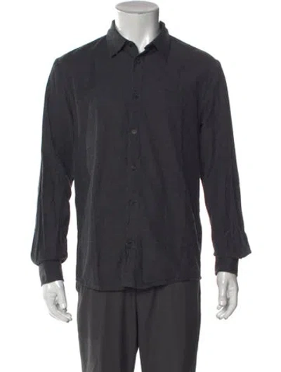 Pre-owned Apc Long Sleeve Shirt In Black