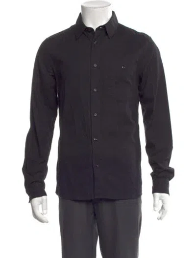 Pre-owned A.p.c. Long Sleeve Shirt In Gray