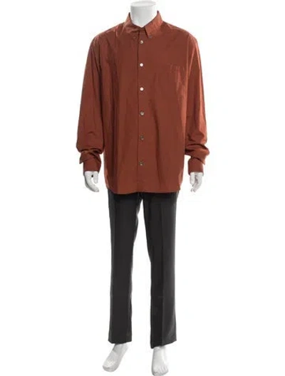 Pre-owned A.p.c. Long Sleeve Shirt In Neutral