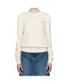 Apc Sweater A.p.c. Woman Color Yellow Cream In White