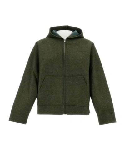 Apc Long Sleeve Sweatshirt In Green