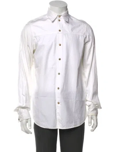 Pre-owned Apc Long Sleeve Western Shirt In Neutral