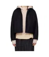 Apc Navy Becca Jacket In Black