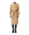 Apc Mireille Midi Dress In Nude