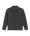 Apc Long-sleeved Jacket In Gray