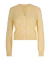 Apc Long-sleeved Knitted Shirt In Yellow