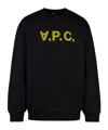 Apc A.p.c. Standard Grand Vpc Oversize Sweatshirt In Black