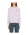 Apc Long-sleeved Sweater In Purple