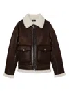 Apc Long Sleeves Jacket In Brown