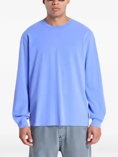 A.p.c. Long-sleeve T-shirt In Blue