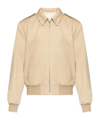 Apc Long-sleeved Casual Jacket In Neutral