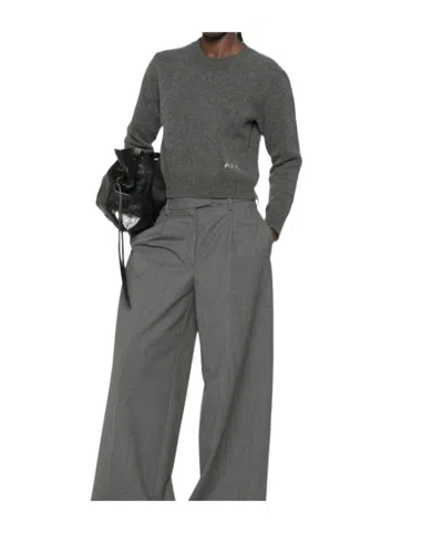 A.p.c. Long-sleeved Sweater In Gray