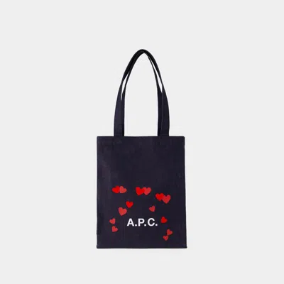 Apc Lou Blondie Shopper Bag - A.p.c. - Cotton - Blue