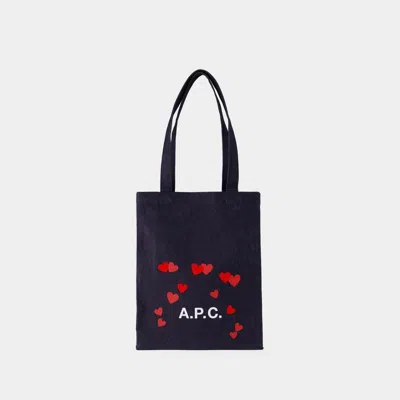 Apc A.p.c. Lou Blondie Shopper Bag In Blue