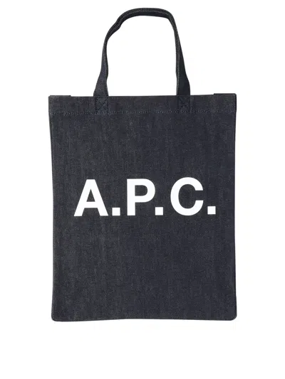 Apc Lou Mini Shoulder Bags Blue