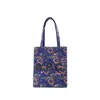 Apc A.p.c. Lou Reversible Shopper Bag In Blue