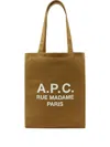 Apc A.p.c. Lou Rue Madame Tote Bags In Brown