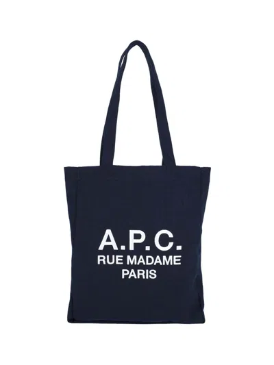 Apc Shoulder Bag A. P.c. Woman Color Blue