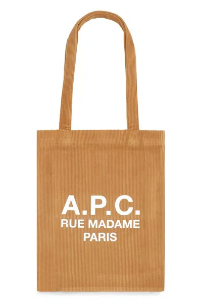 Apc A.p.c. Lou Rue Madame Tote Bag In Pink