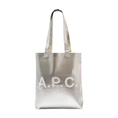 A.p.c. Lou Shopper Bag -  - Synthetic - Silver